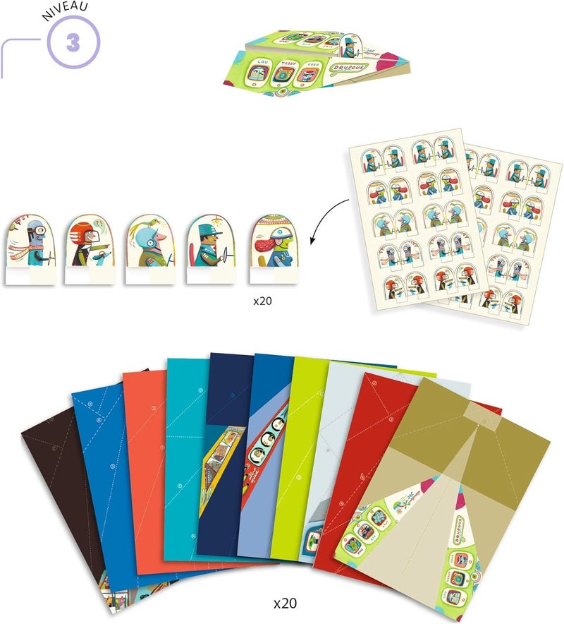 DJECO DJ08760 Planes Small Gifts-Origami, Mixed - Image 3