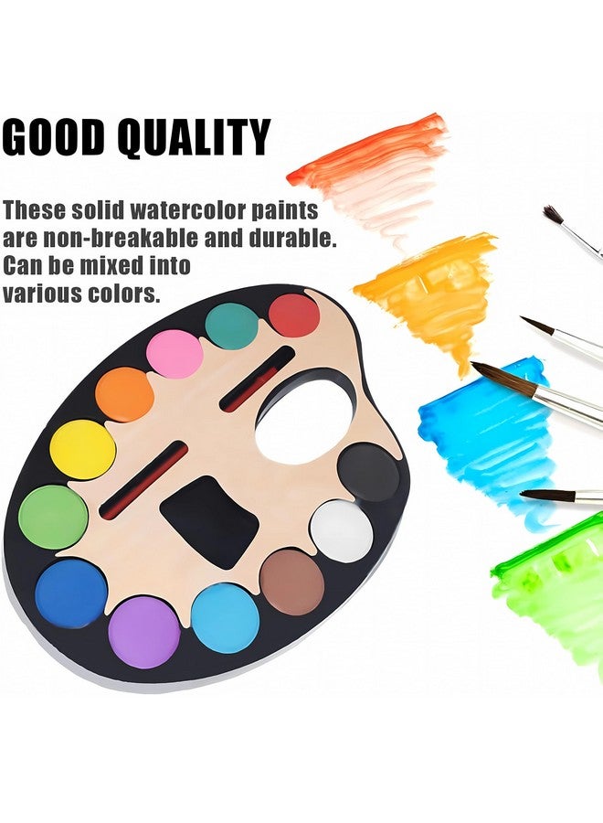 سيلي مي مجموعة هدايا عيد ميلاد SILLYME المكونة من 6 قطع للأطفال - لوحة ألوان مائية مع فرشاة طلاء - هدية عيد ميلاد للأطفال من سن 6 إلى 10 سنوات - Image 4