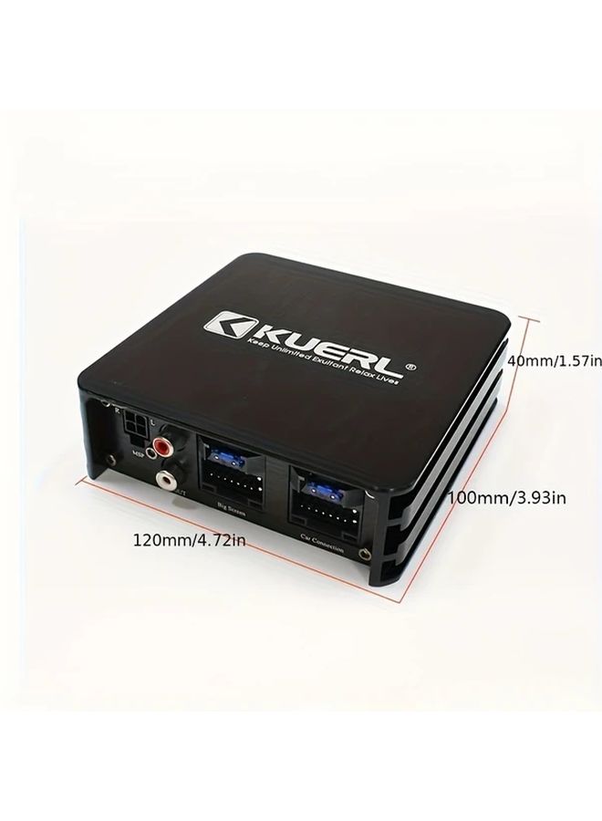 320W Android Car DSP Amplifier Plug and Play High Fidelity AB Class Four Way - Image 2