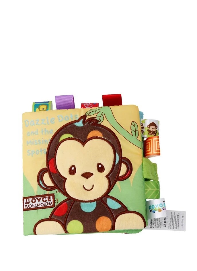 Factory Price Factory Price Andres Washable Activity Cloth Book for Early Development - Monkey  - Image 1