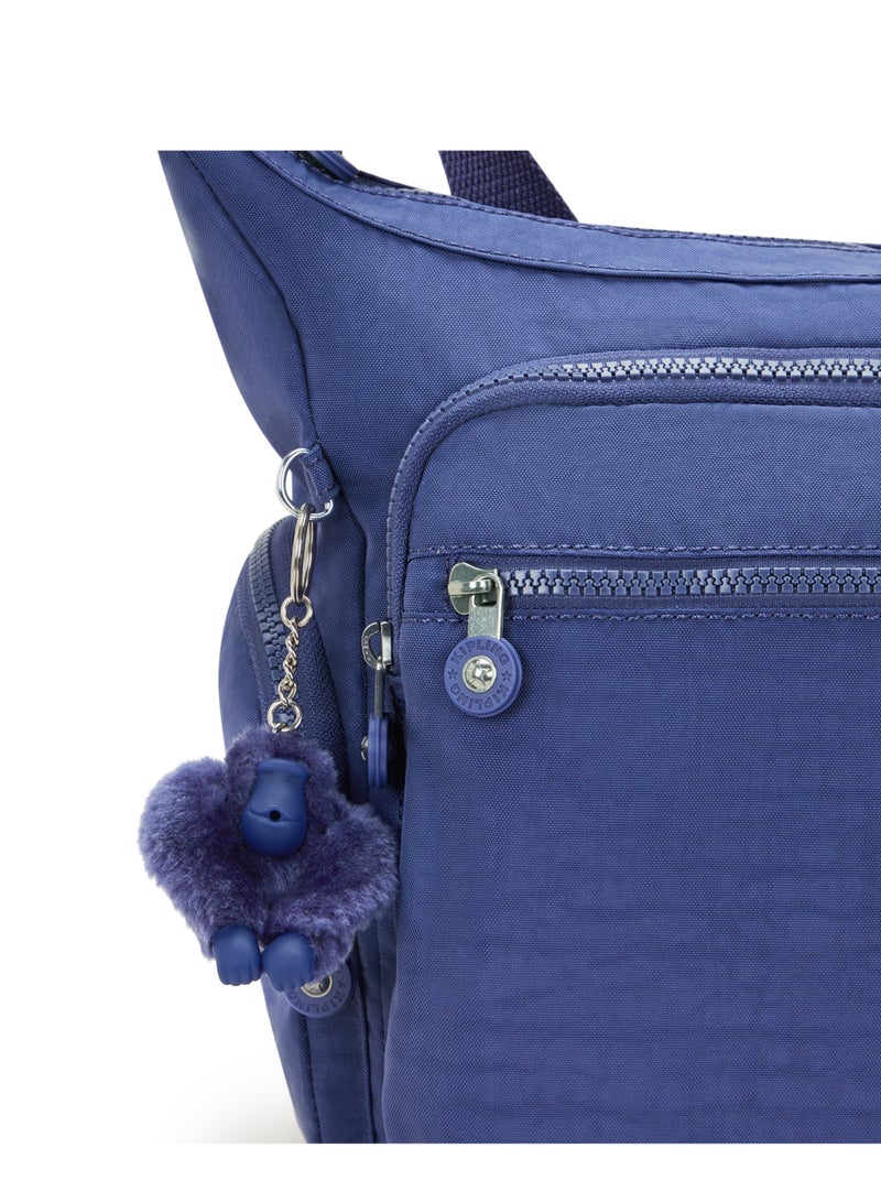 كيبلينغ حقيبة عابرة للجسم متوسطة غابي - أزرق محيطي - Image 5