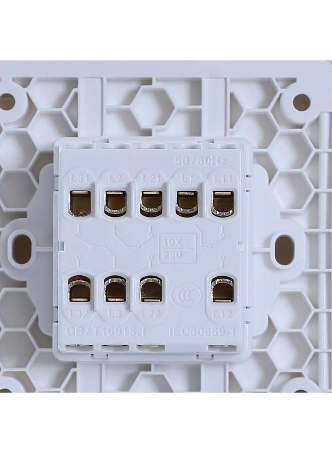 milano Danube Home - Milano 10A 3 Gang 2 Way Switch Wh Ps - Image 5