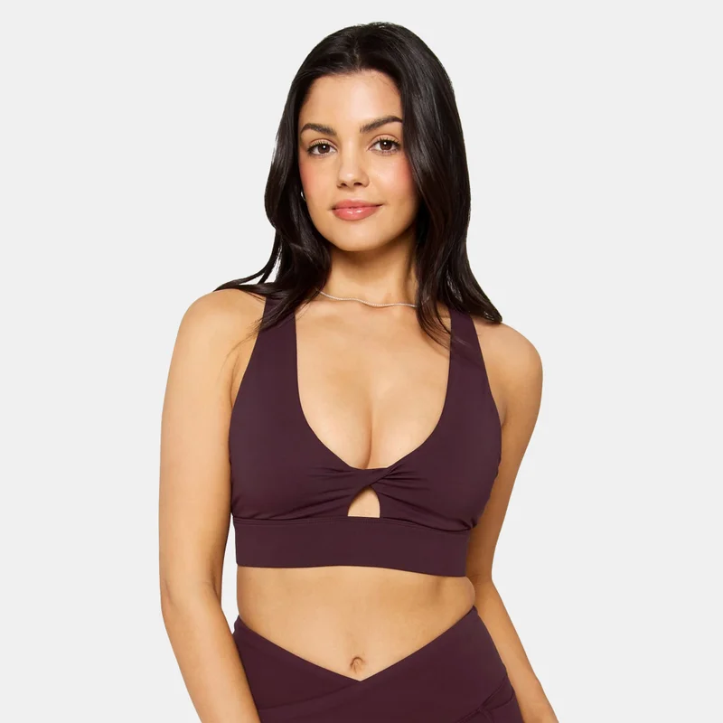 Fabletics صدرية رياضية Oasis Twist للتمارين بدعم متوسط للنساء