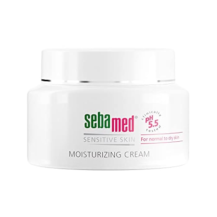 SEBAMED Moisturizing Face Cream for Sensitive Skin Antioxidant pH 5.5 Vitamin E Hypoallergenic 2.6 Fluid Ounces (75mL) Ultra Hydrating Dermatologist Recommended Moisturizer - Image 1