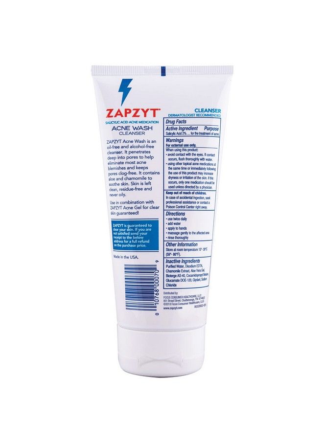 zapzyt Acne Wash 6.25Oz 2 Pk - Image 3