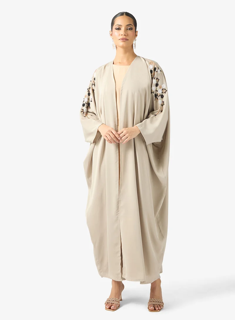 Floral Print Abaya & Sheila