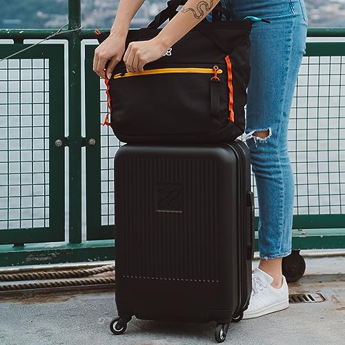Sherpani Meridian, 22 Inch Carry On Luggage Airline Approved, Rolling Hardside Suitcase 22x14x9, Travel Luggage for Women, Expandable Suitcase, Travel Gift (Black) - Image 4