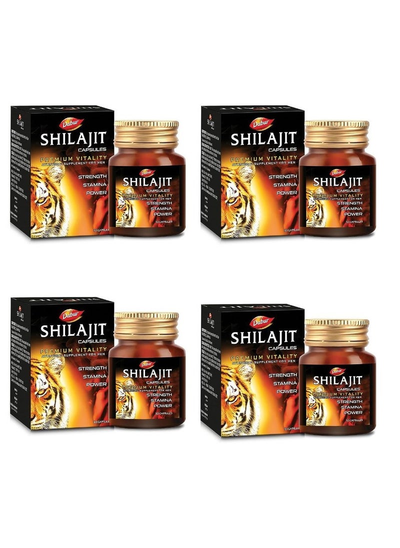 Dabur - Shilajit 30 Caps Pack of 4 - Image 1