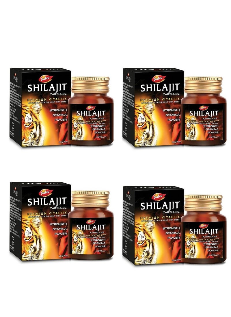 Dabur - Shilajit 30 Caps Pack of 4 - Image 1