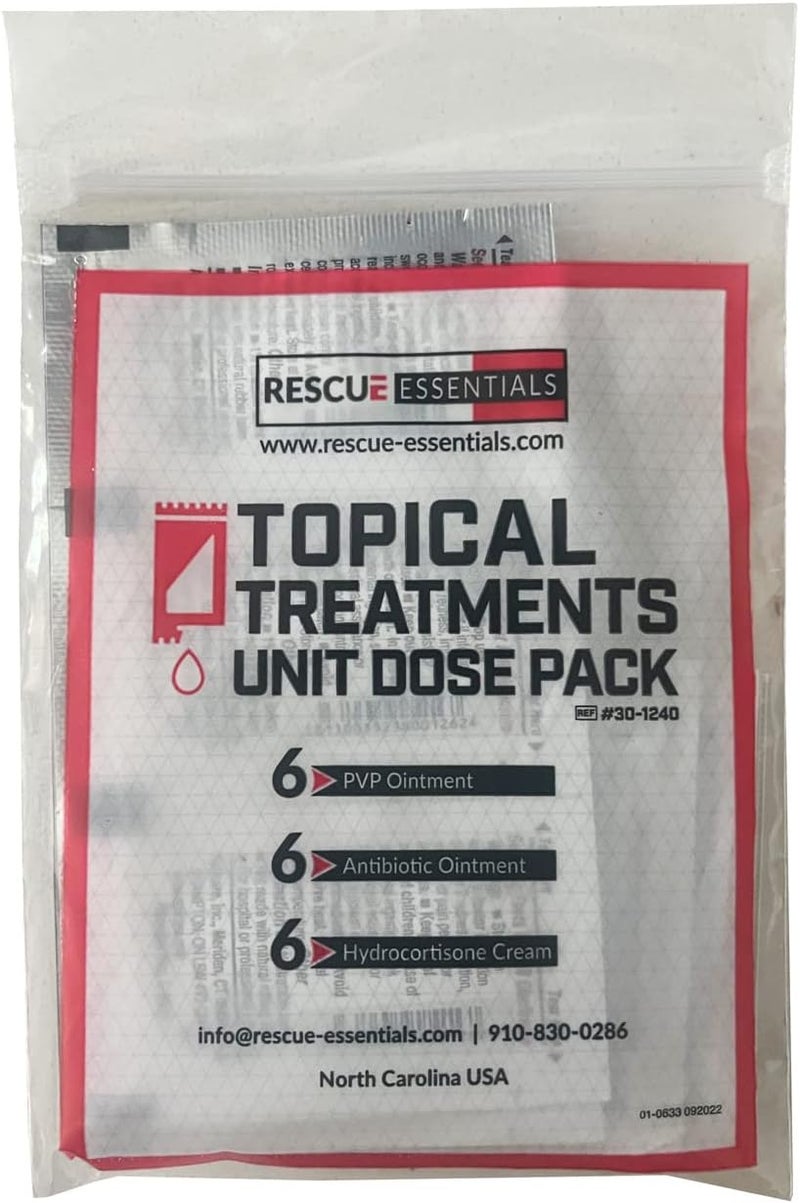 Rescue Essentials عبوة جرعة وحدة للعلاجات الموضعية - Image 1