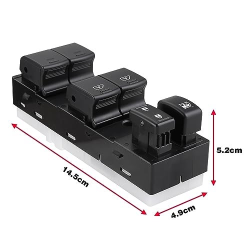 Alikali 25401-1CA6A Main Power Window Master Switch Compatible for Infiniti FX35 FX37 FX50 QX70 2009 2010 2011 2012 2013 2014 2015 2016 2017 - Image 2