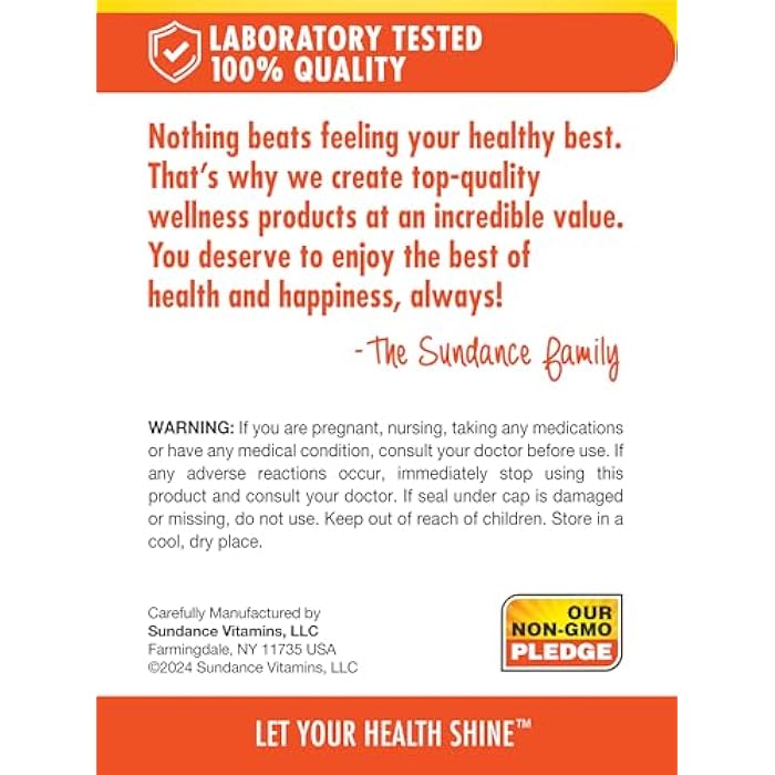 Sundance Mushroom Supplement Capsules Complex | with Lions Mane | Full Spectrum Blend of Power 8 Mushrooms | Vegetarian, Non-GMO, & Gluten Free - Image 5