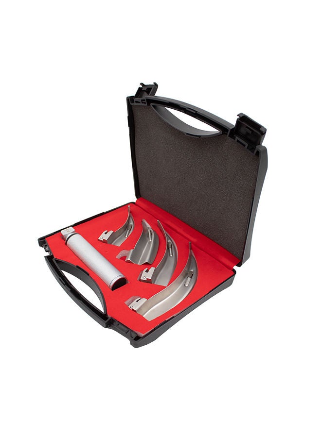 ABRONN Laryngoscope Set with 4 Macintosh Blades (Adult) - Image 1