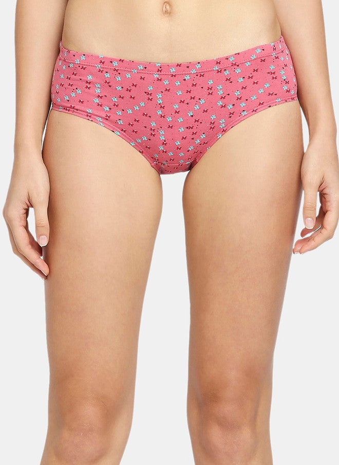 Red Rose RedRose Women Pack Of 3 Assorted Printed Hipster Briefs - Image 3