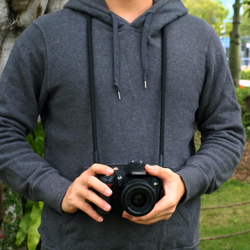 VKO Vintage Camera Neck Strap,Nylon Rope Camera Shoulder Straps for Photographers Film DSLR - Image 5
