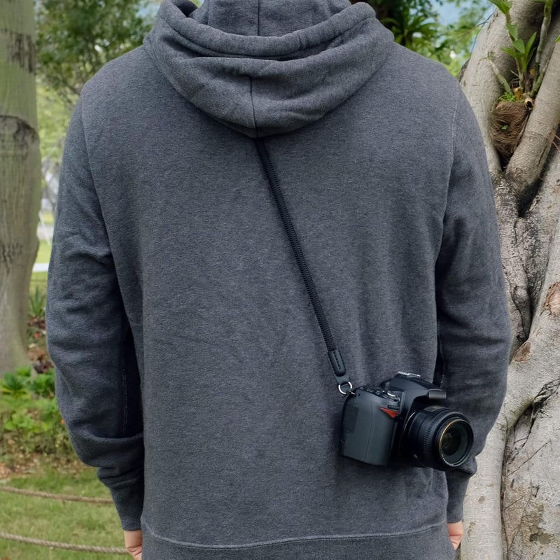 VKO Vintage Camera Neck Strap,Nylon Rope Camera Shoulder Straps for Photographers Film DSLR - Image 4