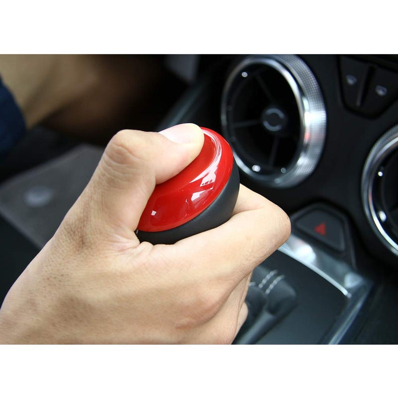 CheroCar for Camaro Interior Accessories Gears Panel Trim Shift Cover for Chevrolet Camaro 2017-2020, Red Decoration… - Image 2