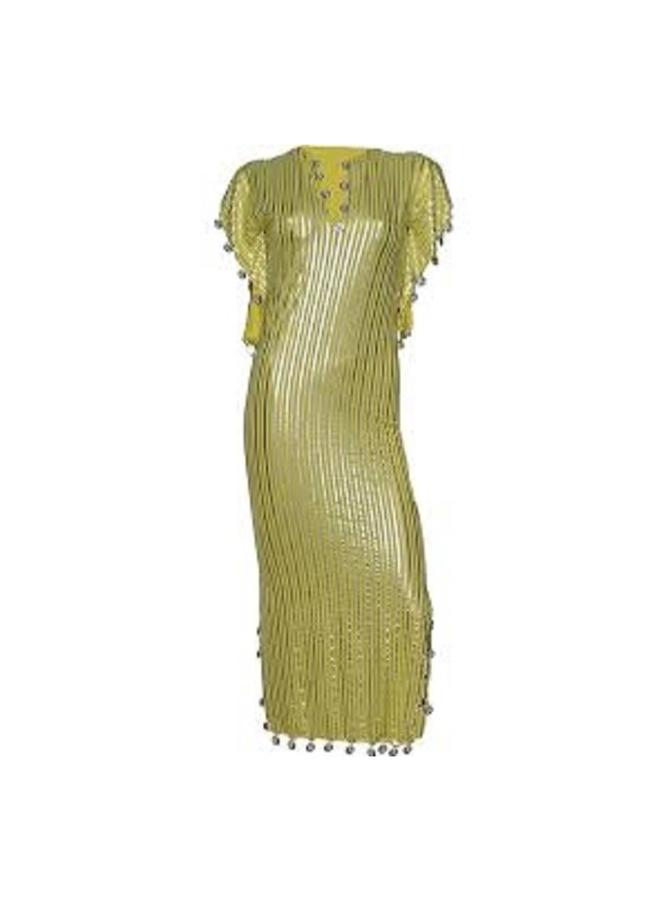 جلابيات رقص شرقي نانسي بدلة رقص من الليكرا - Image 3