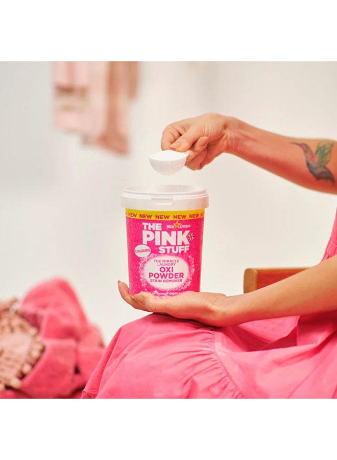 THE PINK STUFF مسحوق الغسيل أوكسي المنظف المعجزة للملابس الملونة - Image 3