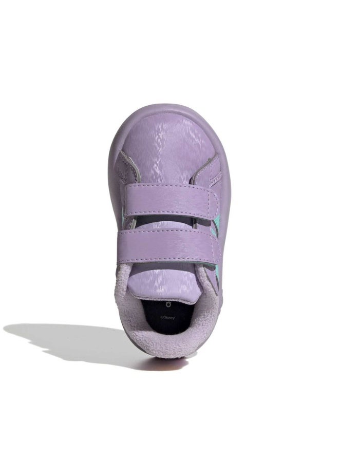Adidas Grand Court Frozen Cf I Purple Sportswear Shoes For Infant 3K  - Image 2