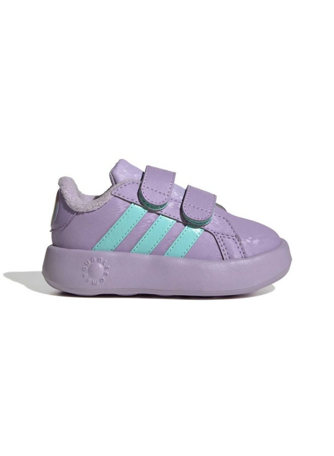 Adidas Grand Court Frozen Cf I Purple Sportswear Shoes For Infant 3K  - Image 1