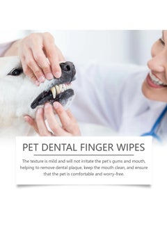 Pet Gentle Teeth Wipes, Cat & Dog Dental Care Finger Wipes, Natural and Safe for Removing Dirt Crust and Discharge, Hypoallergenic (50pcs) - pzsku/ZF4000ACA2256BA534A09Z/45/_/1735628065/36bb70f0-f688-434a-98c4-91f9d6b99ccf