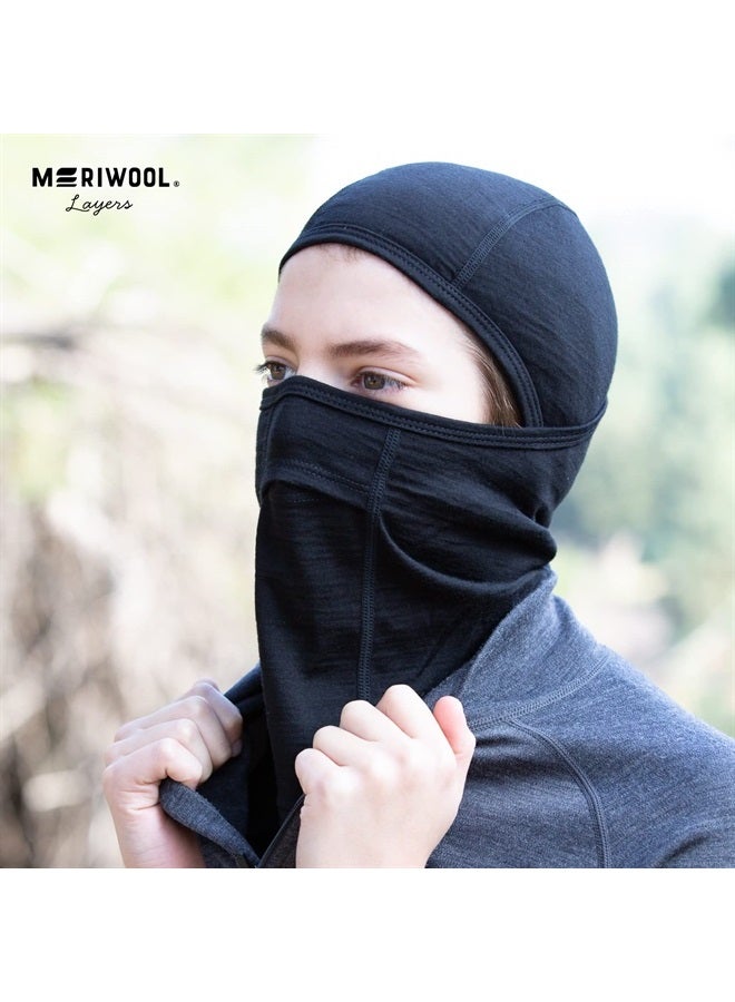 Ski Mask for Kids 100% Merino Wool Balaclava Winter Face Snow Mask