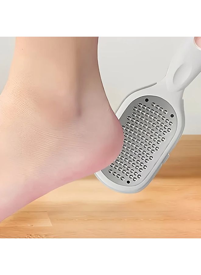 Professional Foot Care Tool Heavy Duty Metal Remover And File For Thick Dead Rough Soles Durable Heel Smoother With Anti Crack Ingrown Toenails Design Ergonomic Handle Pedicure Set For Women Home Nail Salon Spa Use Only Black - Image 5