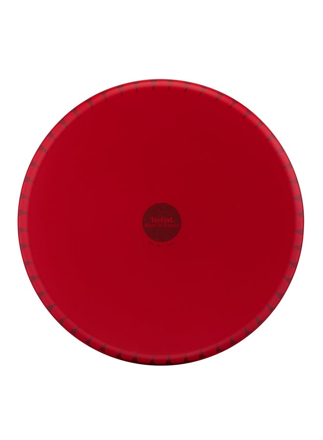 Tefal Les Specialistes Kebbe Non-Stick Coating Aluminum Heat Diffusion Easy Cleaning Red Made In France 34 Cm Red - Image 4