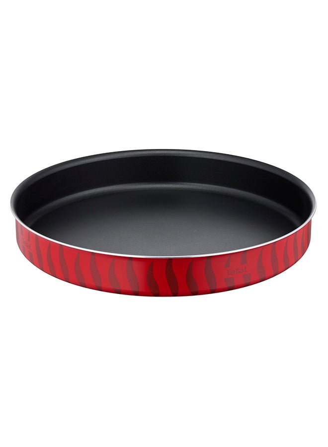 Tefal Les Specialistes Kebbe Non-Stick Coating Aluminum Heat Diffusion Easy Cleaning Red Made In France 34 Cm Red - Image 1
