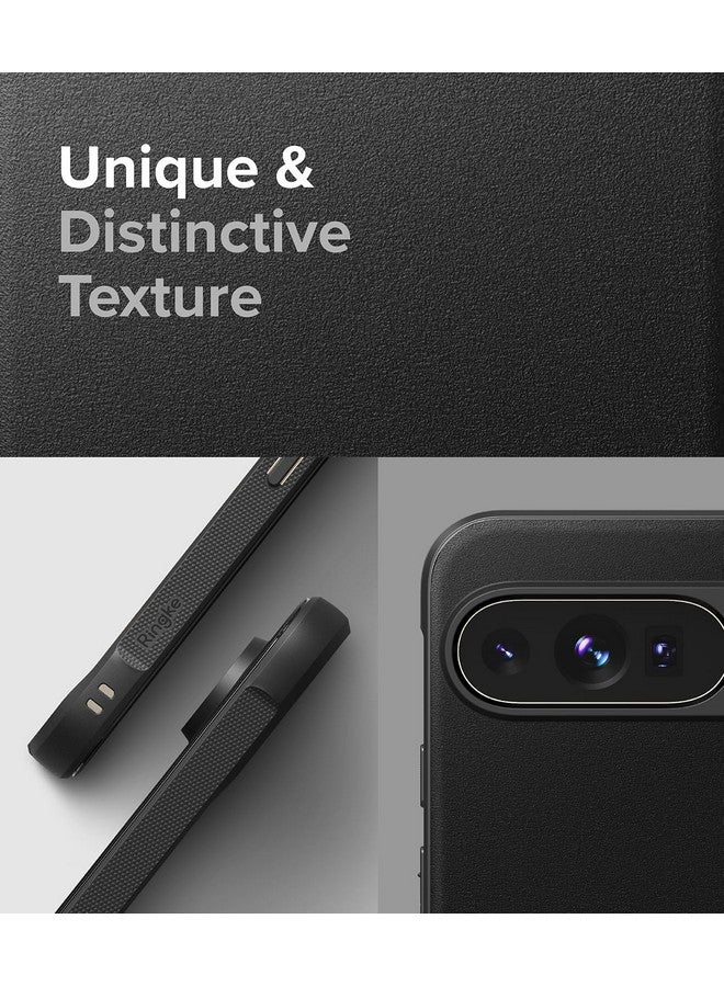 Ringke Ringke Onyx [Compatible with MagSafe] Designed for Google Pixel 9 Pro XL Case, Anti-Fingerprint Technology Prevents Oily Smudges Non-Slip Enhanced Grip Precise Cutouts for Camera - Magnetic Black  - Image 3