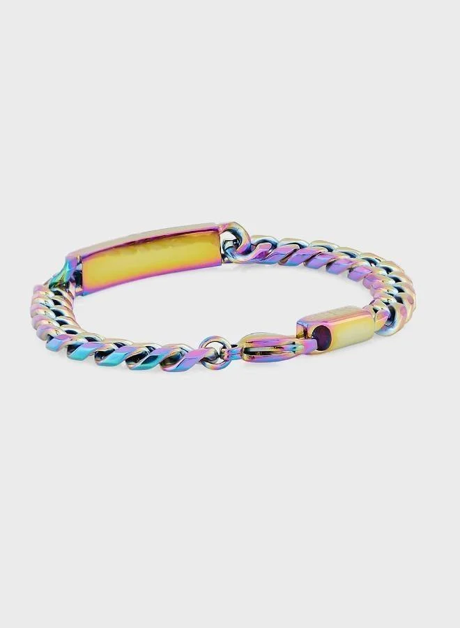 GUESS  Juxb03004Jwirs Logo Bracelet for Men | Best Price UAE
