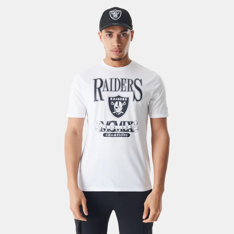 نيو ايرا Men's NFL Las Vegas Raiders Champions Graphic T-Shirt