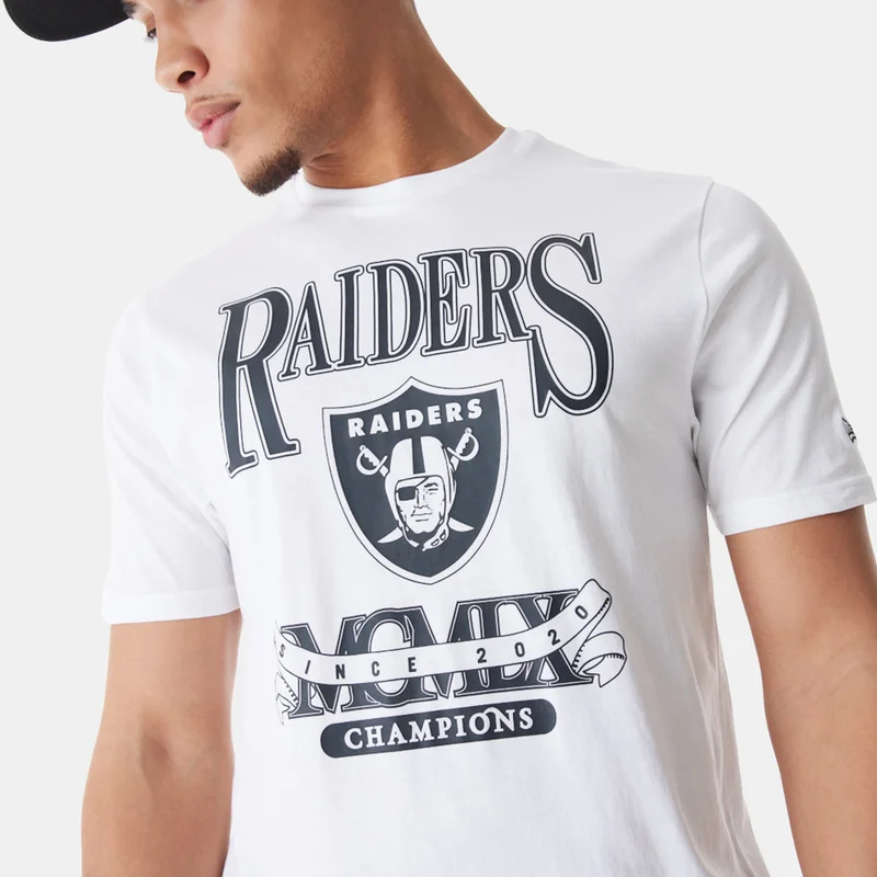 نيو ايرا Men's NFL Las Vegas Raiders Champions Graphic T-Shirt