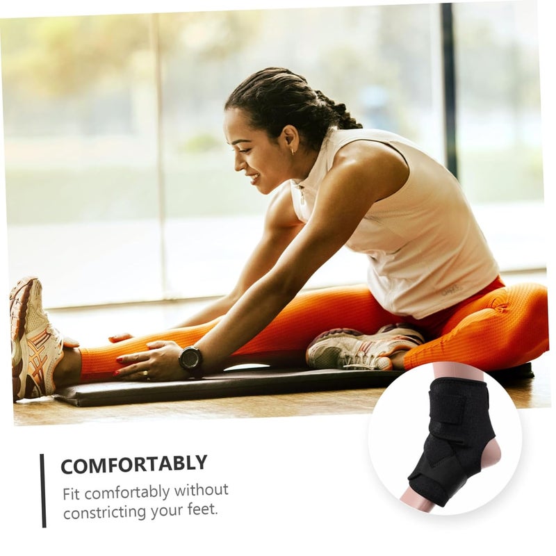 Adjustable Ankle Compression Sleeve Wrap Support For Sports Injury Prevention Breathable - Image 4