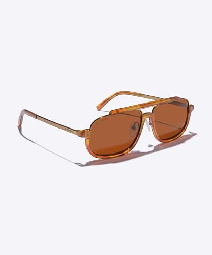 Blackburn Polarized Aviator Sunglasses for Men Women 2025 Handmade Japanese Designer Frame UV400 Protection Orange - Image 3