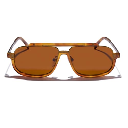 Blackburn Polarized Aviator Sunglasses for Men Women 2025 Handmade Japanese Designer Frame UV400 Protection Orange - Image 1