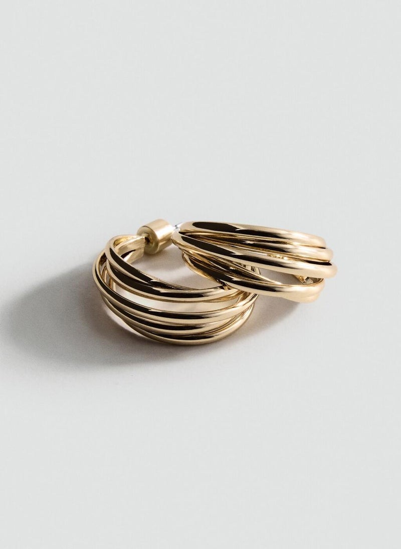 MANGO Jane Hoop Earrings  - Image 2