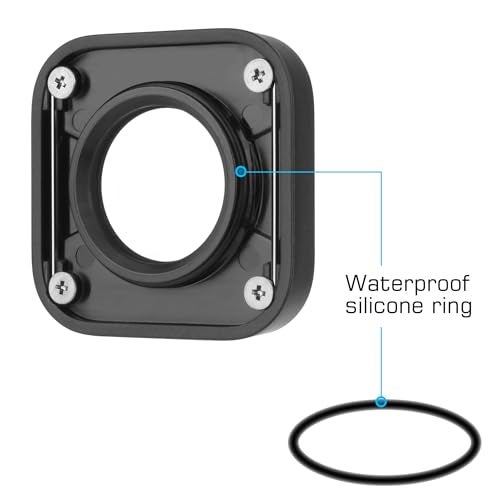 GEPULY Protective Lens Replacement for GoPro Hero 12 11 10 9 Black Camera Waterproof UV Protective Glass Cover Protector Lens Repair Part for Go Pro Accessories Accessory Kit - Image 2