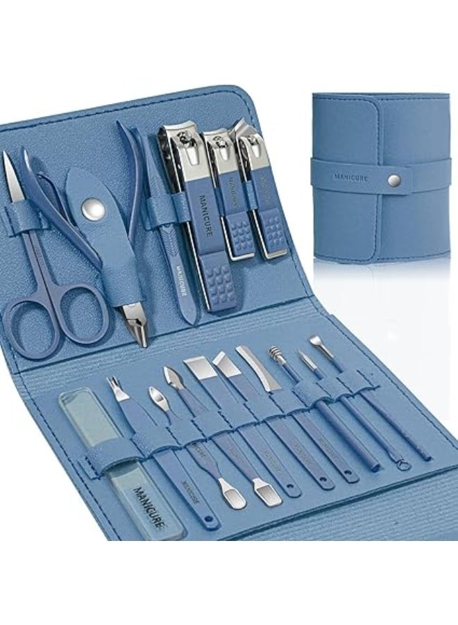 18-piece pedicure set for complete at-home nail care - Image 1