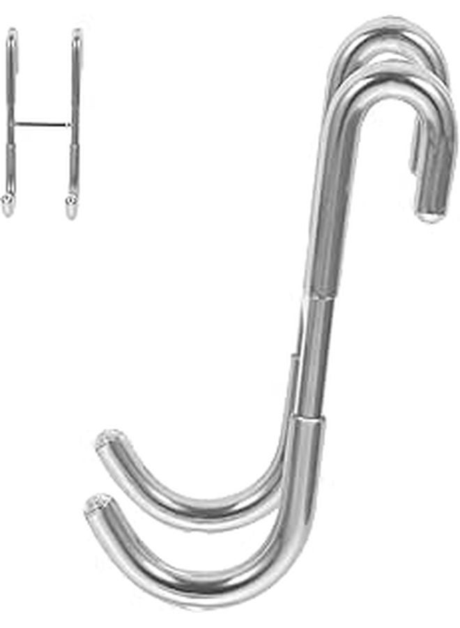 304 Stainless Steel Heavy Duty Over Door Hanging Hook for Shower Towel and Robe - Image 1