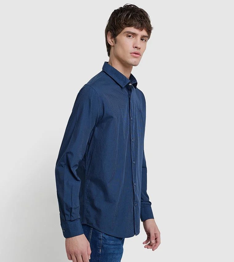 Ben Sherman  Ben Sherman Men's Long Sleeve Striped Shirts for Men | Best Price UAE