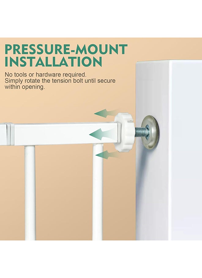 SKY-TOUCH - Auto Close Safety Baby Gate, 75-84 CM - Image 1