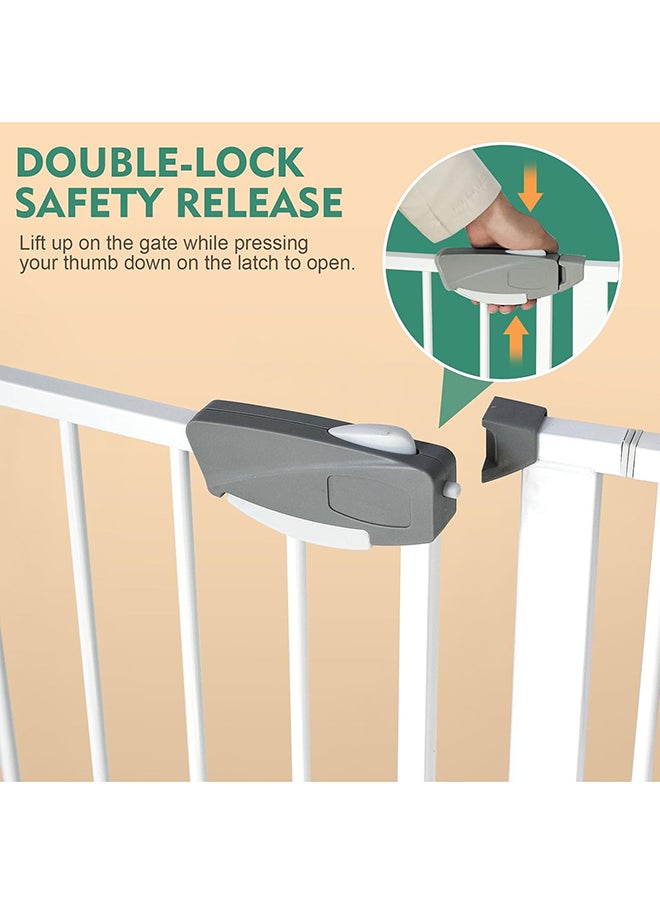 SKY-TOUCH - Auto Close Safety Baby Gate, 75-84 CM - Image 1