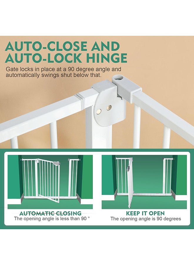 SKY-TOUCH - Auto Close Safety Baby Gate, 75-84 CM - Image 1