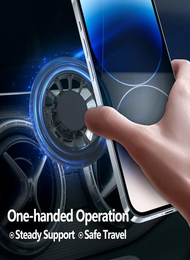 CLEC Car Phone Holder Fit for Benz-GLA Class 2015-2020,CLA-Class 2013-2019 Fit for Magsafe 20 Strong Magnetic Phone Holder Mount Air Vent Mount for Magsafe Case,All Phone - Image 3