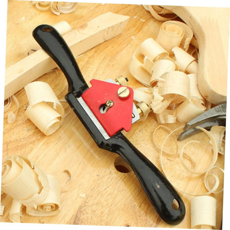 Adjustable Large Woodworking Hand Planer Spokeshave Tool with Blade for Fine and Rough Planing - Image 3