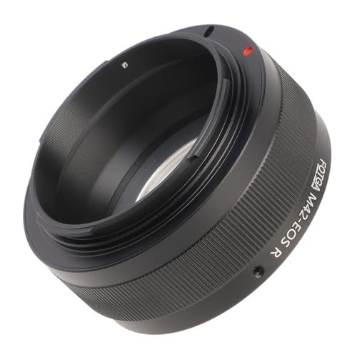 Fotga FocusFoto Lens Mount Adapter Ring for M42 Screw Lens to R3 R5 R5C R6 Mark II R7 R8 R10 R50 RP R100 Camera, Compatible with Canon EOS R Mount Mirrorless Camera - Image 4