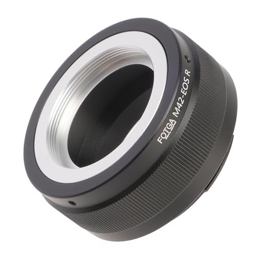 Fotga FocusFoto Lens Mount Adapter Ring for M42 Screw Lens to R3 R5 R5C R6 Mark II R7 R8 R10 R50 RP R100 Camera, Compatible with Canon EOS R Mount Mirrorless Camera - Image 3