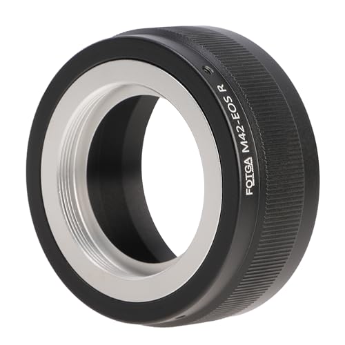 Fotga FocusFoto Lens Mount Adapter Ring for M42 Screw Lens to R3 R5 R5C R6 Mark II R7 R8 R10 R50 RP R100 Camera, Compatible with Canon EOS R Mount Mirrorless Camera - Image 5